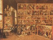 TENIERS, David the Younger Archduke Leopold william in his gallery at Brussels Germany oil painting artist